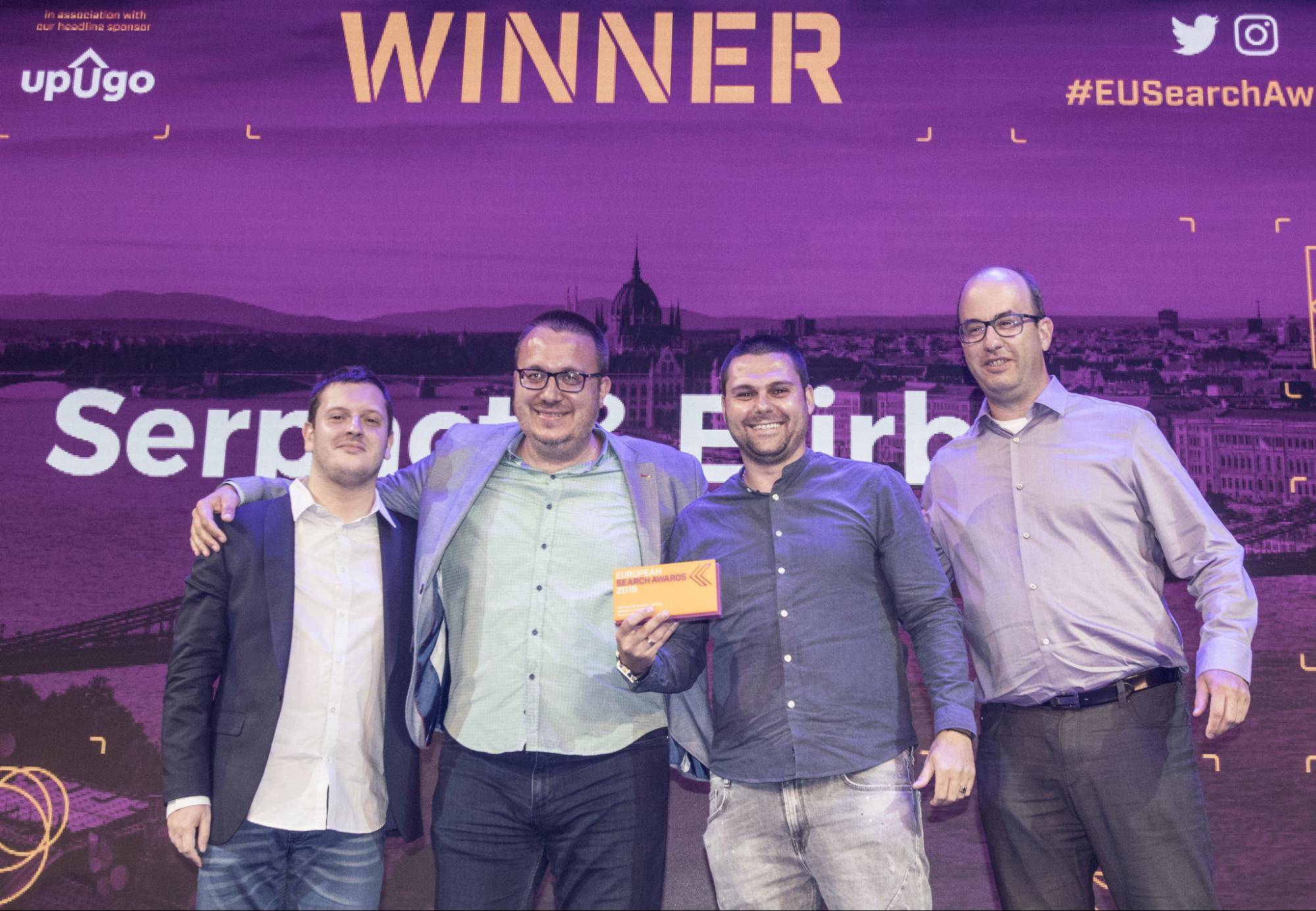 European Search Award Winners 2019